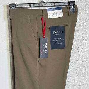 Tommy Hilfiger Men's Modern-Fit Solid Dress Pants - Sage 34x34 $95